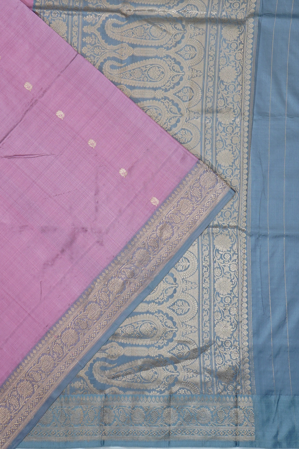 Banarasi Katan Silk Butta Pink Saree