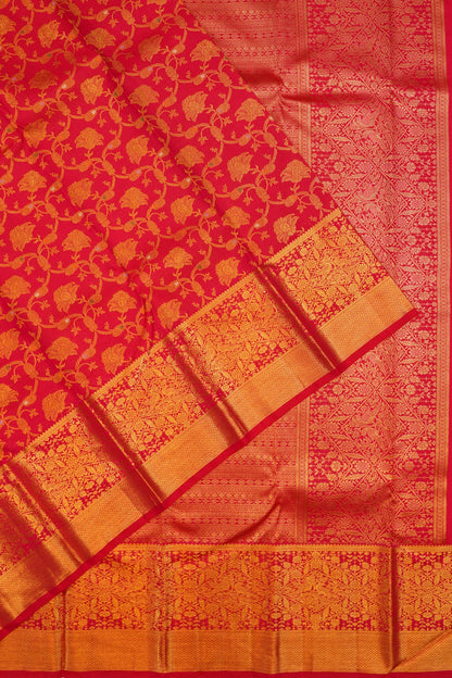 kanchipuram-silk-jaal-red-saree-1215348067