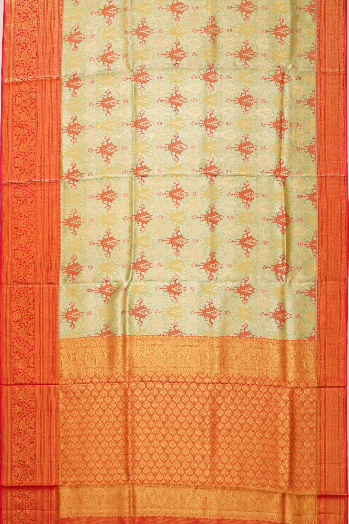 taranga-kanchi-silk-tissue-brocade-green-saree-1215374394