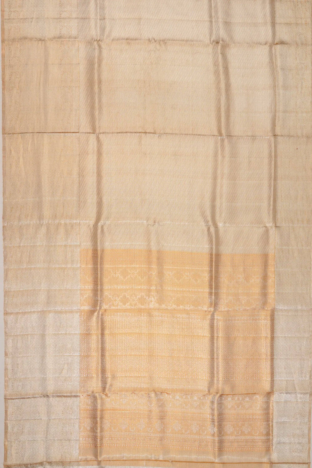 Kanchipuram Silk Tissue Gold Saree