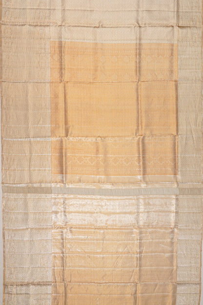 Kanchipuram Silk Tissue Gold Saree