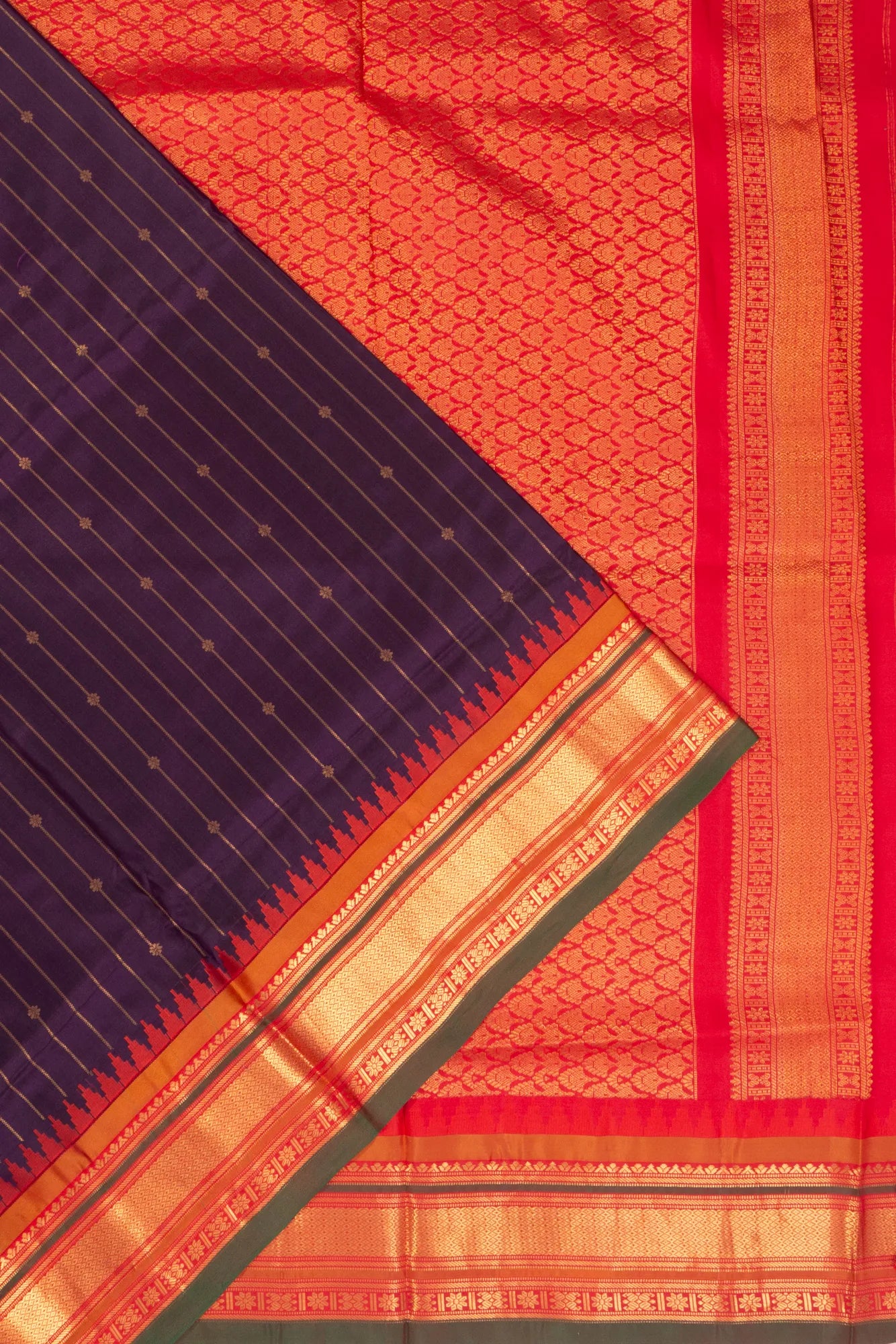 gadwal-silk-vertical-lines-violet-saree-1215437553