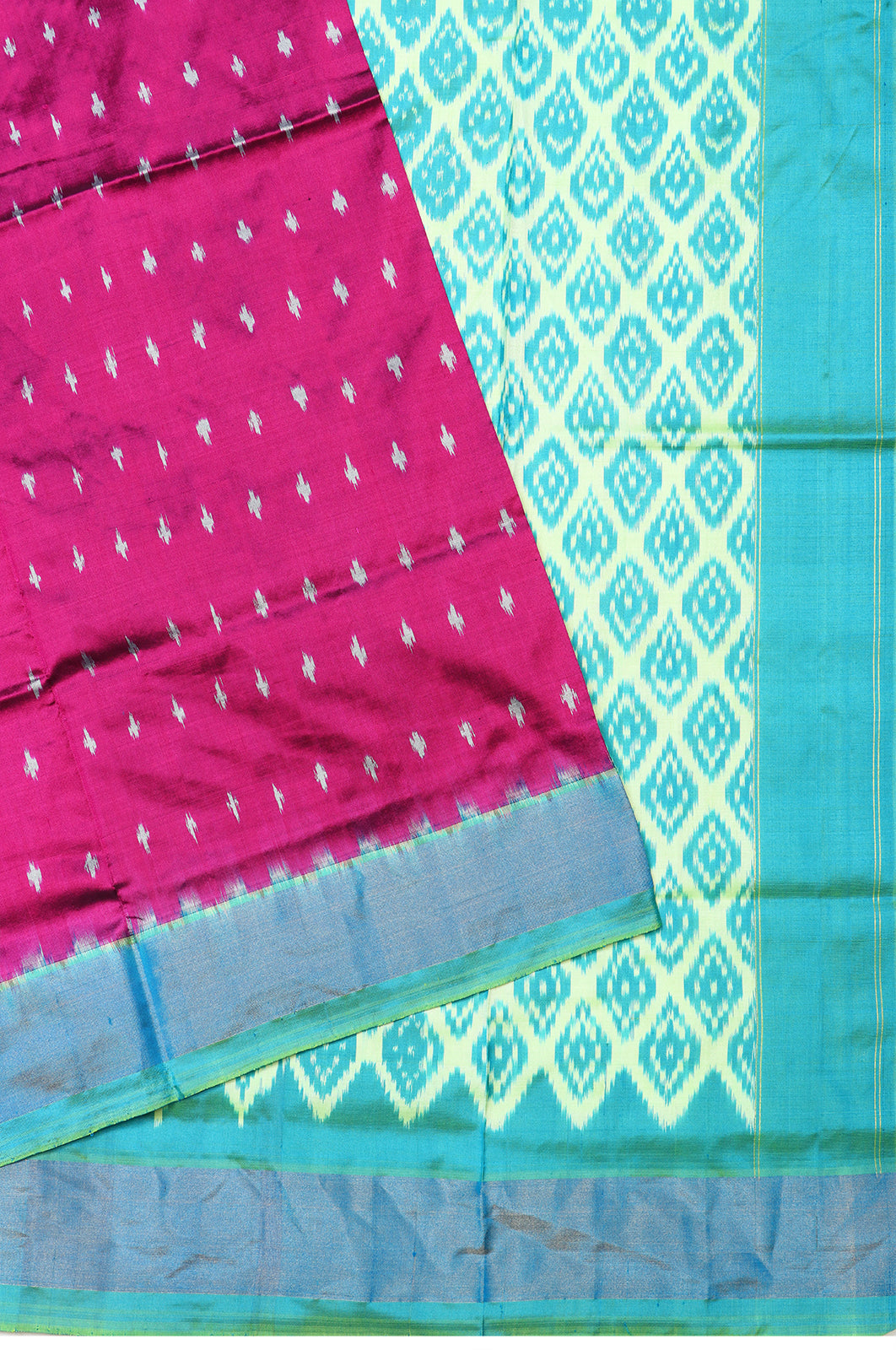 Pochampally Silk Ikat Purple Saree