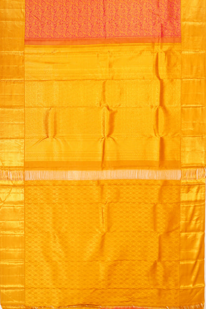 Taranga Kanchi Silk Brocade Pink Saree