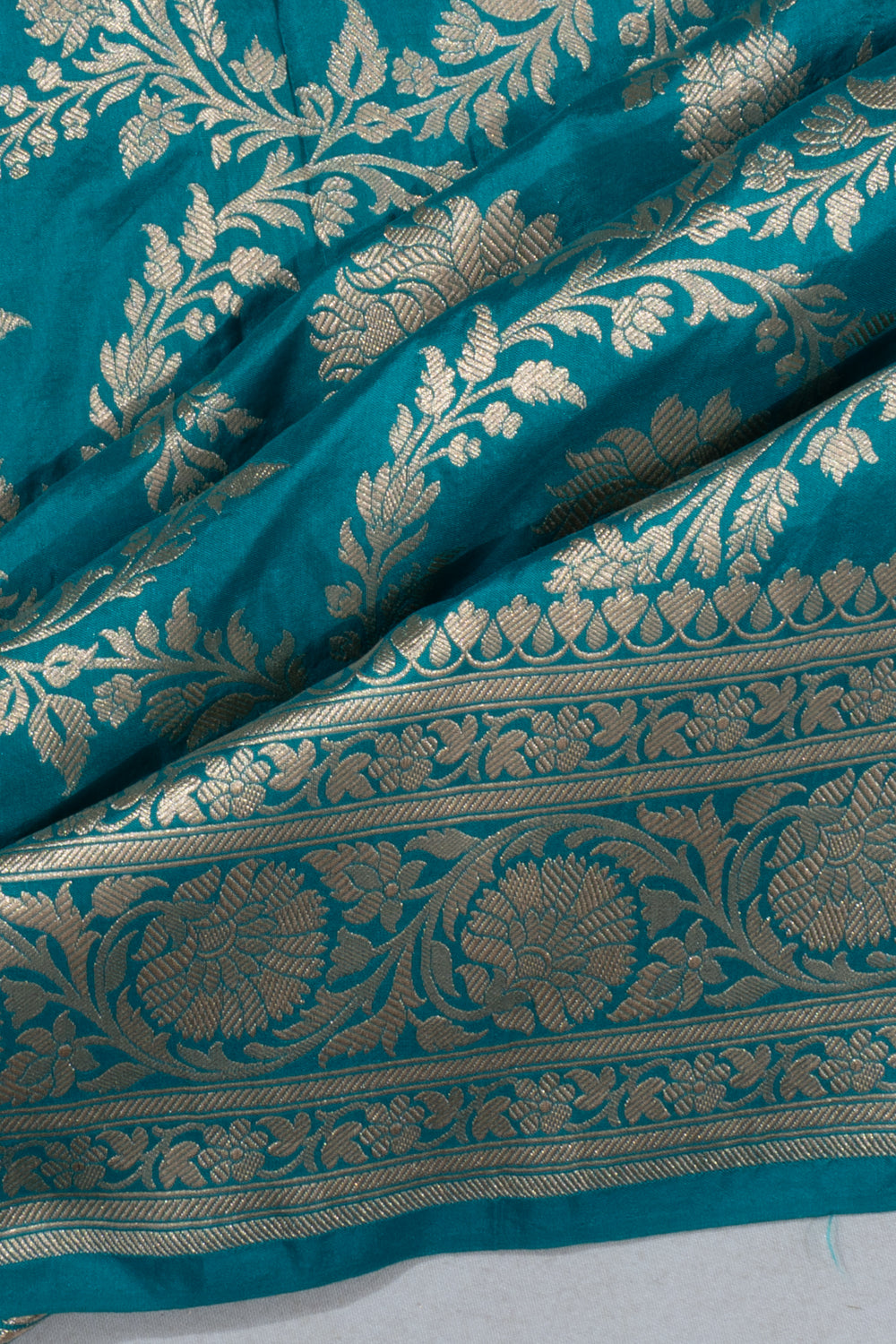Banarasi Silk Jaal Sky Blue Saree
