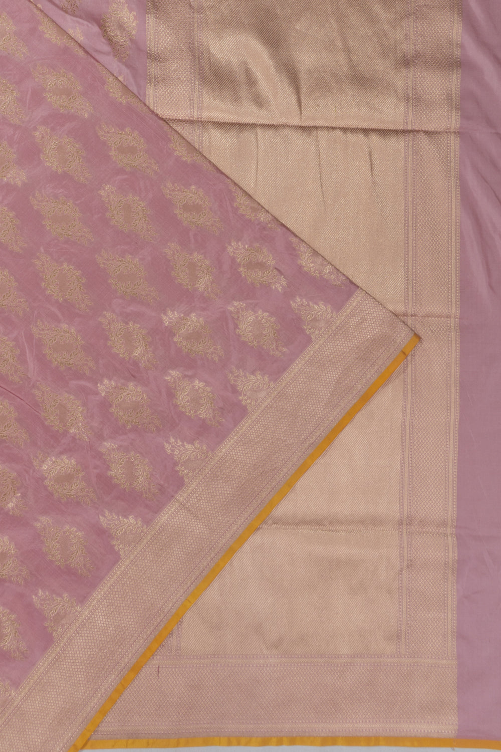 Banarasi Silk Brocade Pink Saree