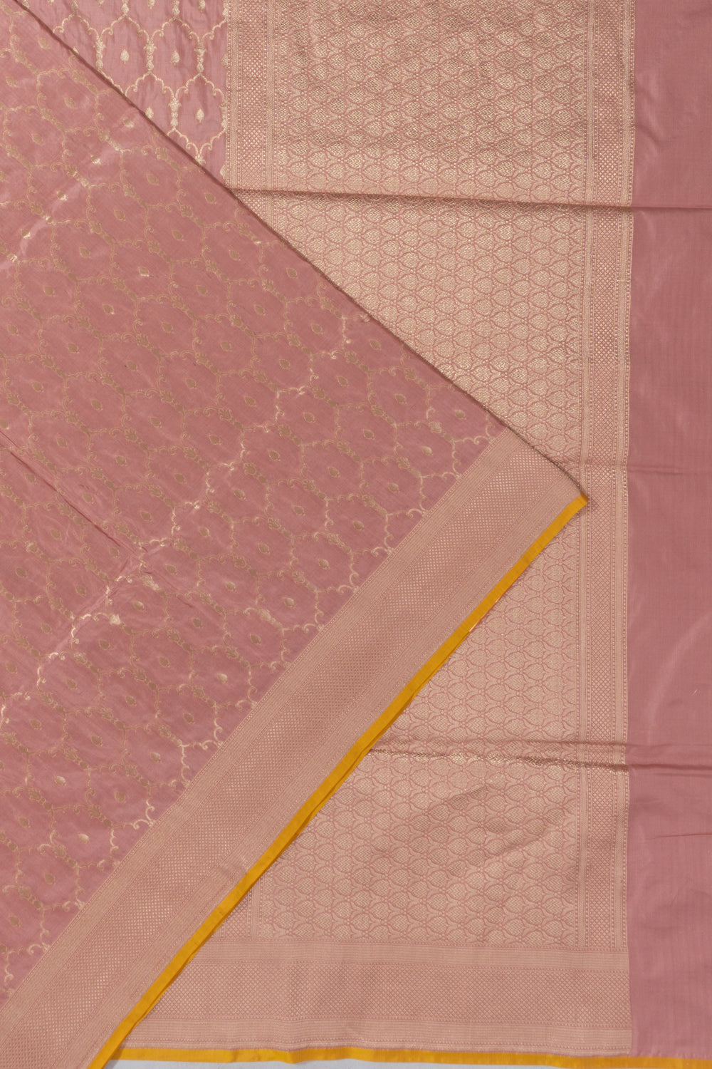 Banarasi Silk Brocade Pink Saree