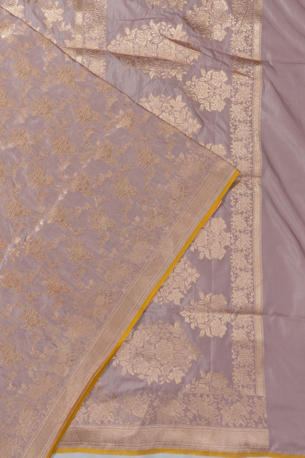 Banarasi Silk Jaal Snuff Saree