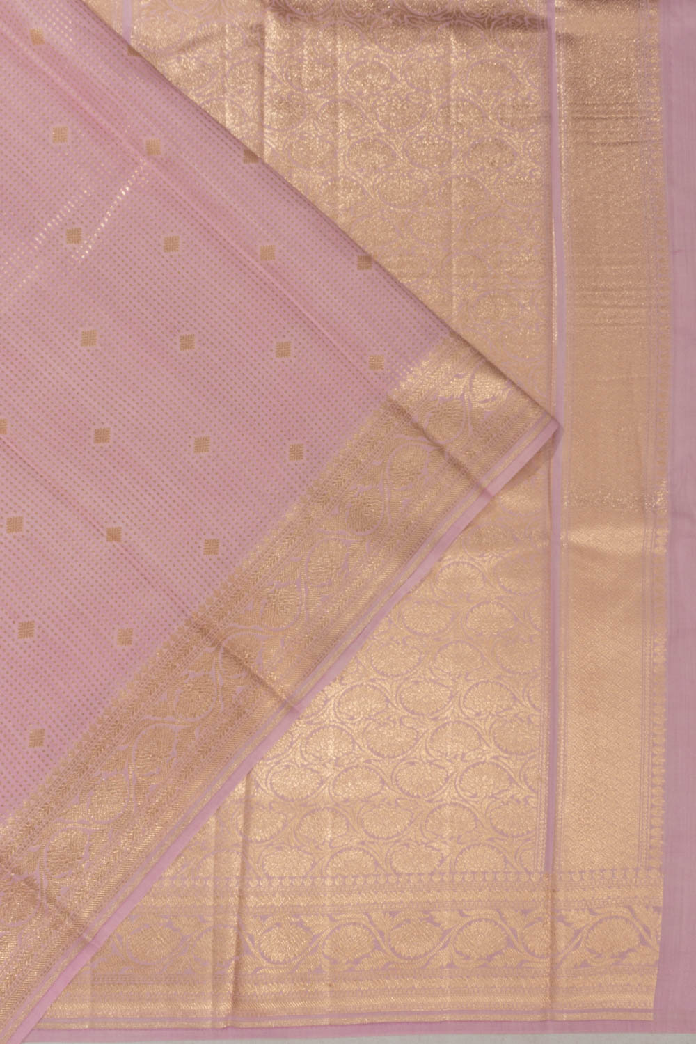 Banarasi Katan Silk Brocade Pink Saree