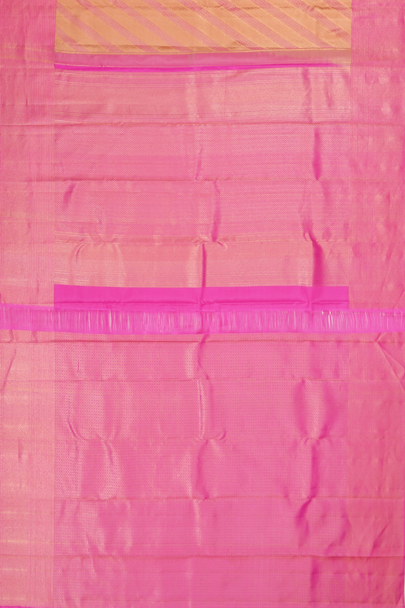 Taranga Kanchi Silk Tissue Brocade Gold Saree