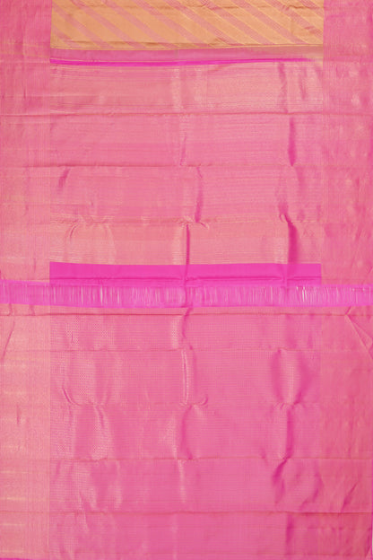 Taranga Kanchi Silk Tissue Brocade Gold Saree