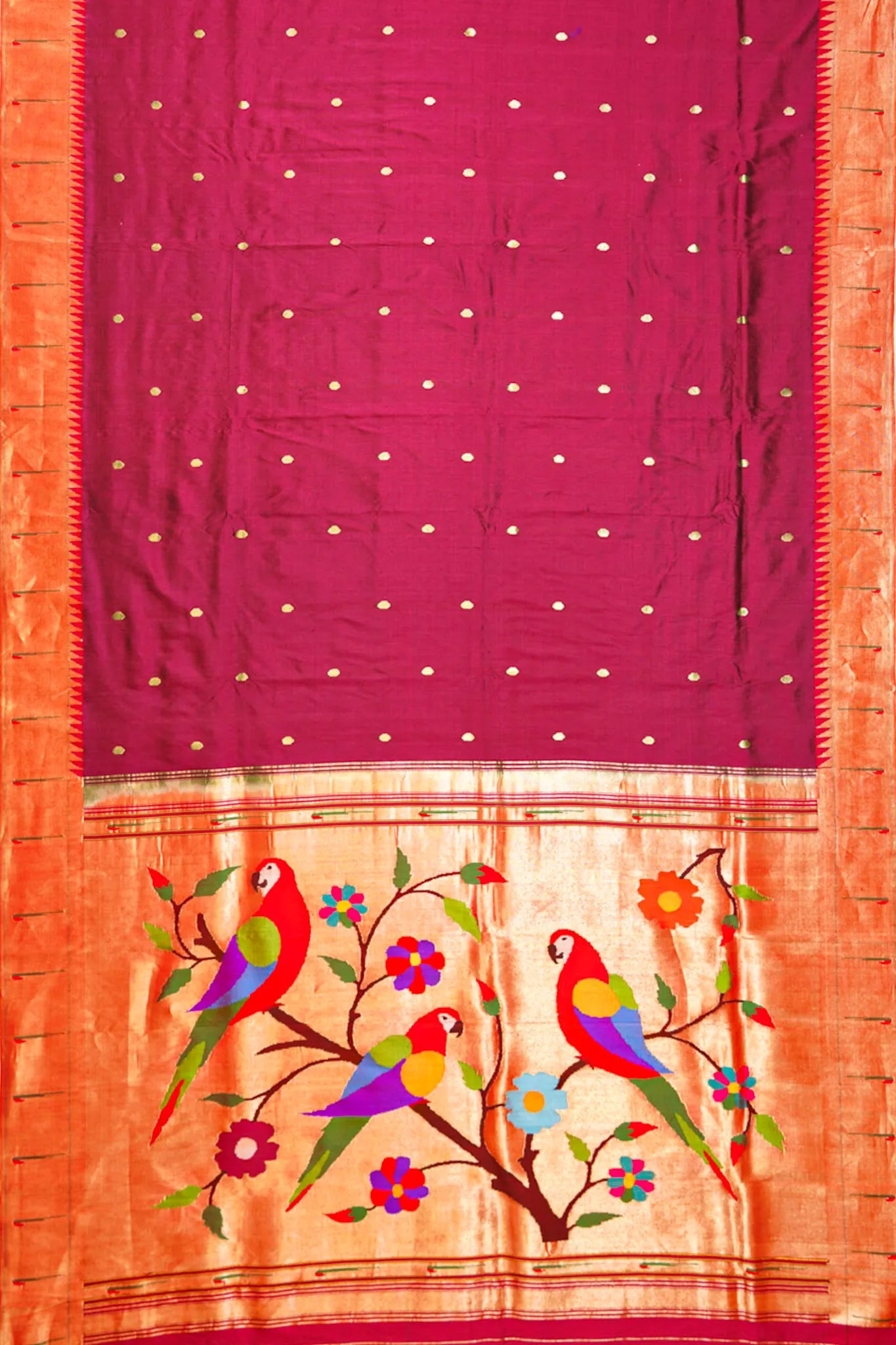 paithani-silk-butta-maroon-saree-with-single-muniya-border-1215736116