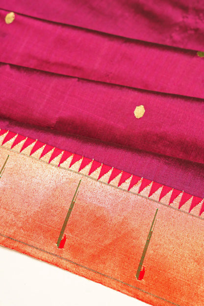 paithani-silk-butta-maroon-saree-with-single-muniya-border-1215736116