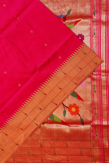 paithani-silk-butta-pink-saree-with-triple-muniya-border-1215736123