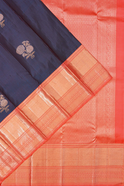 kanchipuram-silk-butta-dark-blue-saree-1215747809
