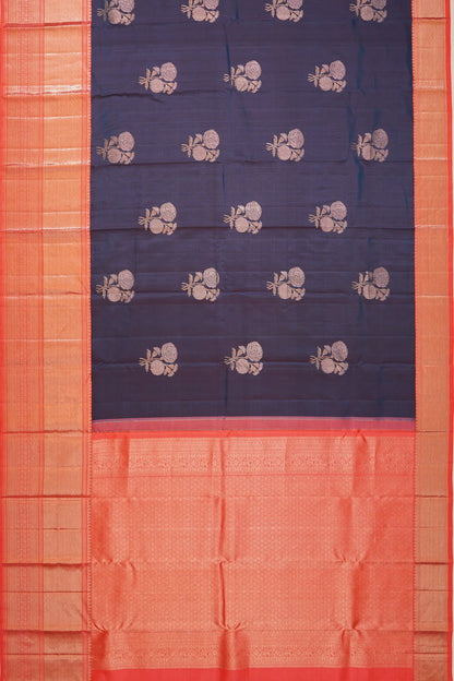 kanchipuram-silk-butta-dark-blue-saree-1215747809