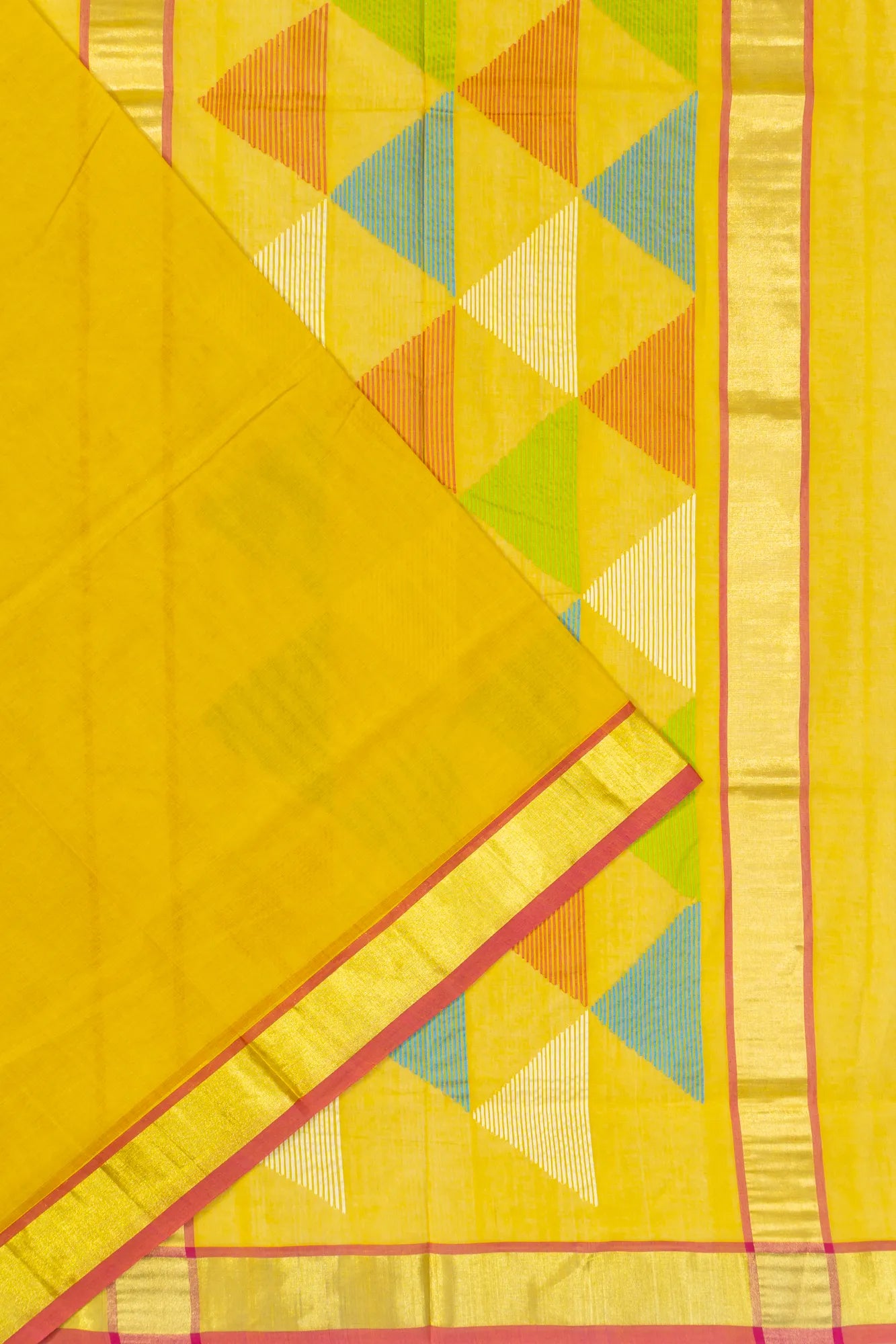 Jharna Sky Blue Venkatagiri Saree