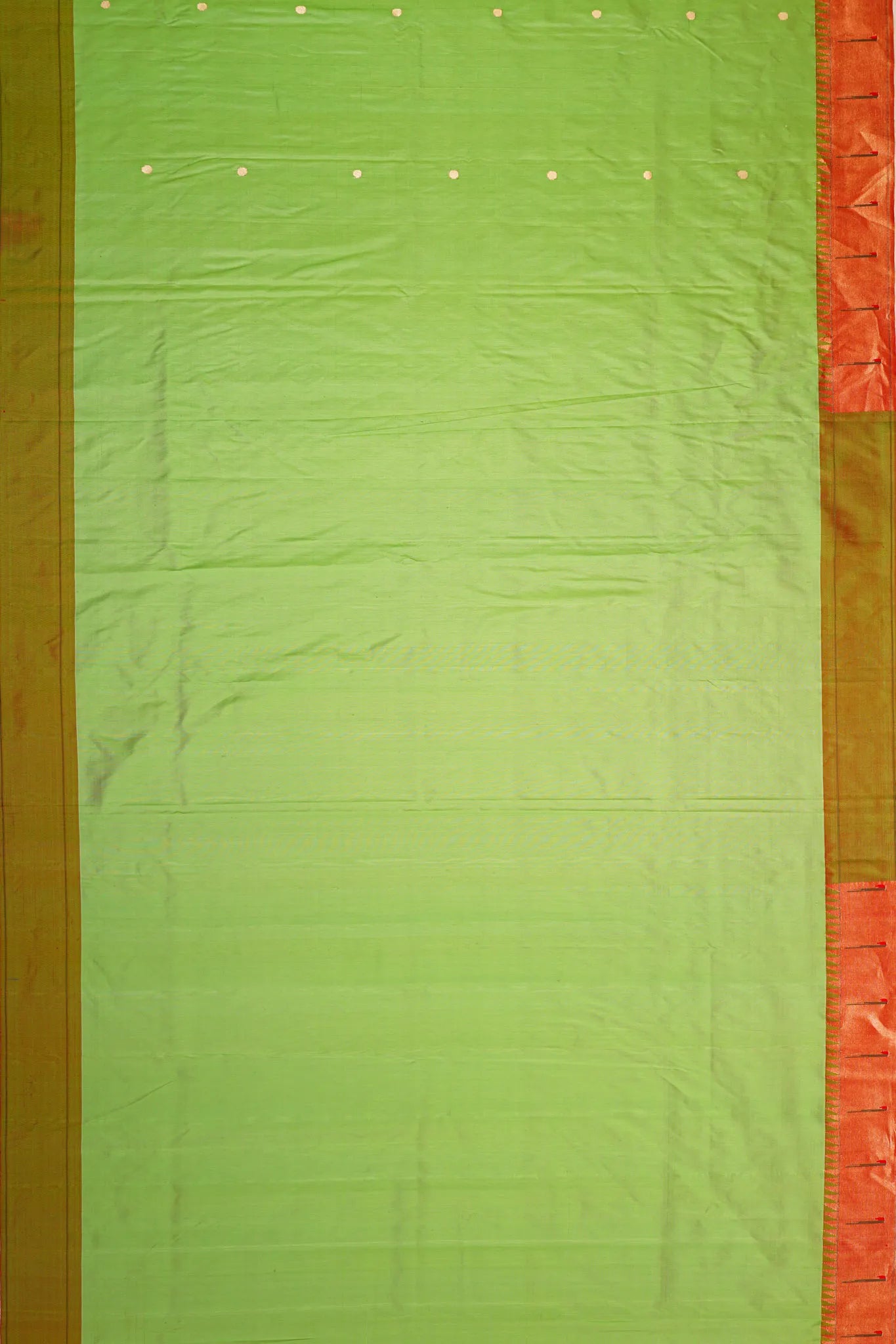 paithani-silk-butta-parrot-green-saree-with-single-muniya-border-1215772049