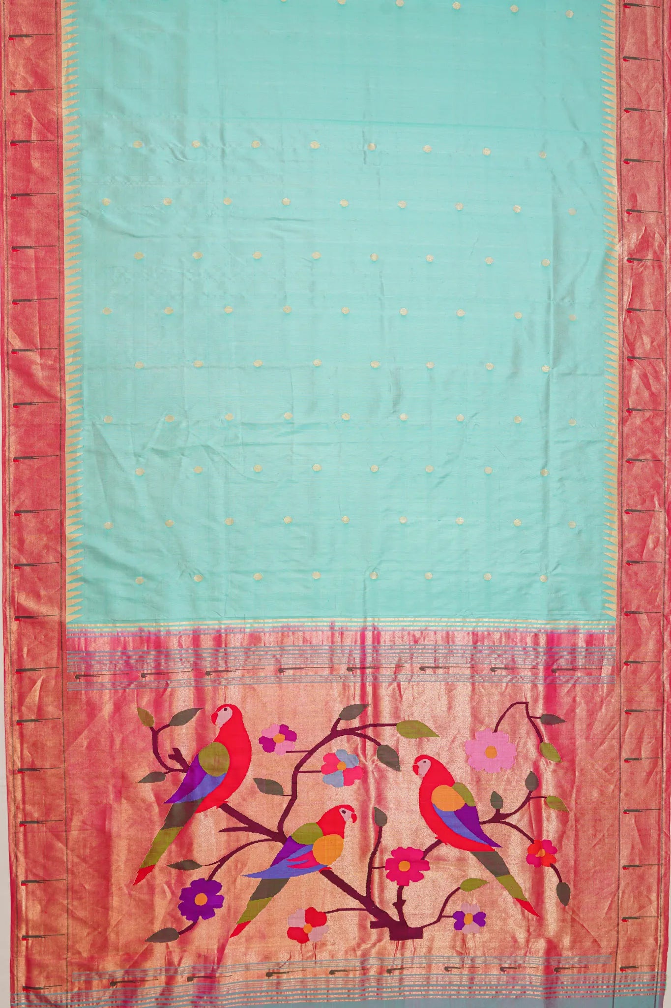 paithani-silk-butta-sky-blue-saree-with-single-muniya-border-1215772056