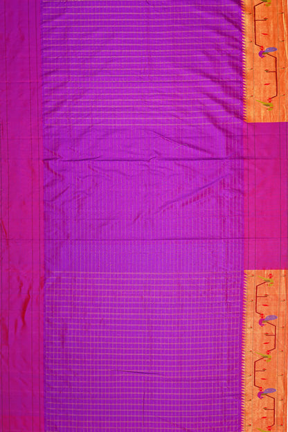 paithani-silk-checks-purple-saree-with-akruthi-border-1215772071