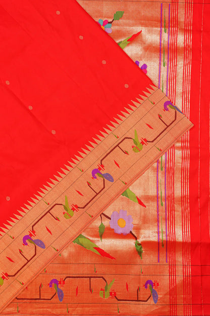 paithani-silk-butta-red-saree-with-akruthi-border-1215794623