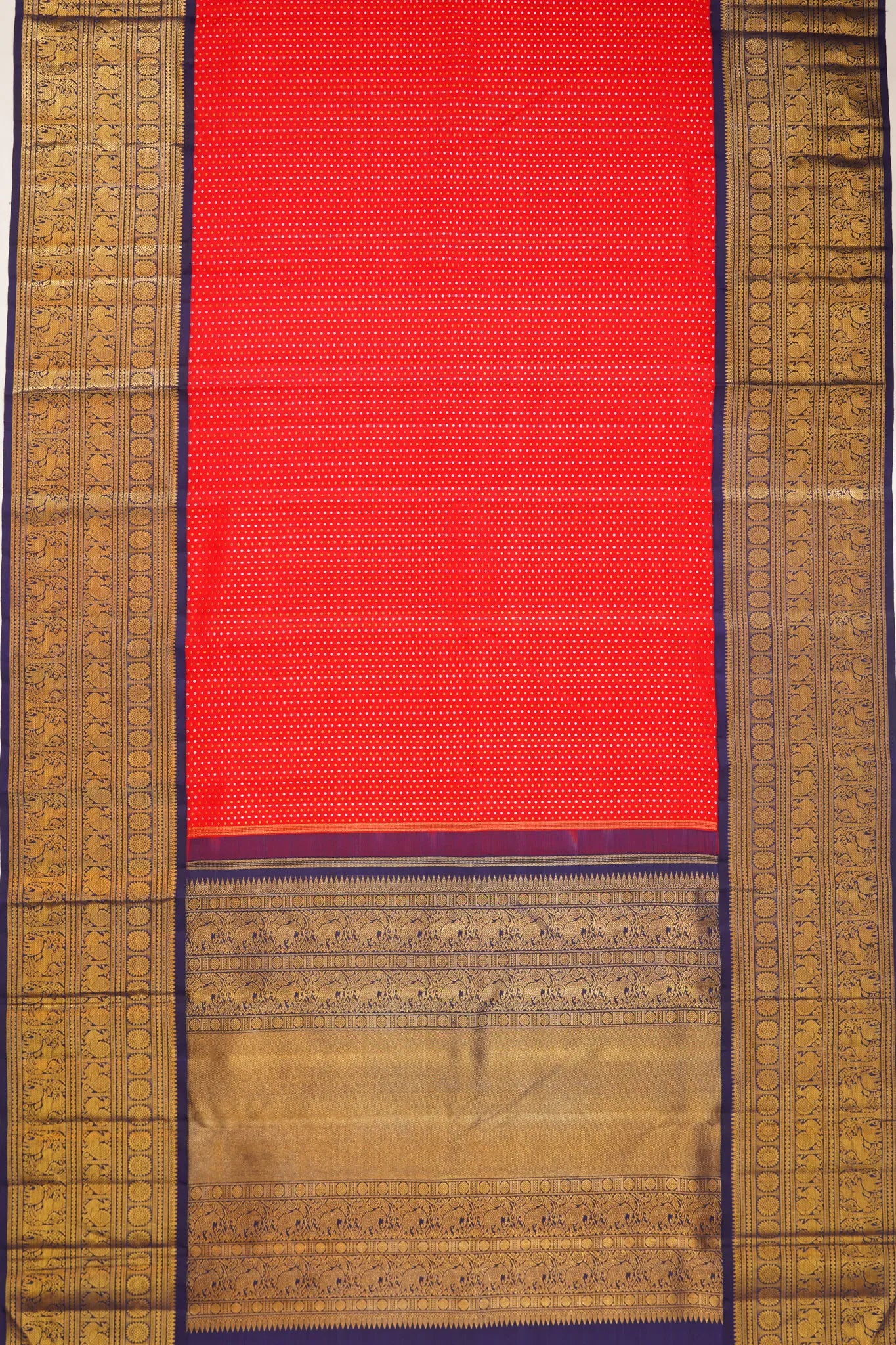 kanchipuram-silk-brocade-red-saree-1215802880