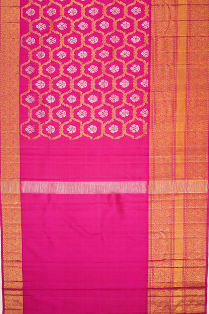 kanchipuram-silk-jaal-and-butta-pink-saree-1215802881