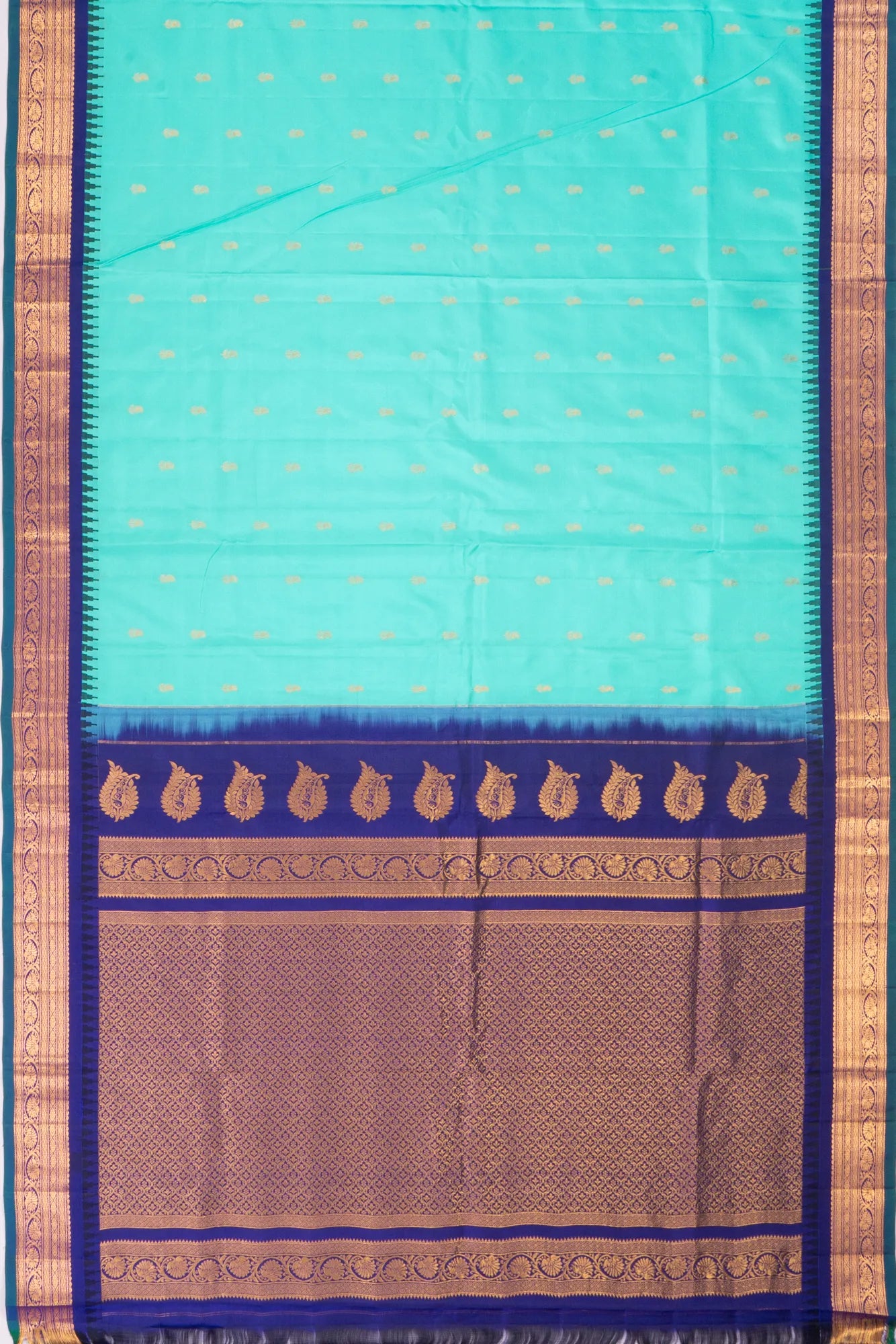 taranga-kanchi-soft-silk-butta-sky-blue-saree-1215823377