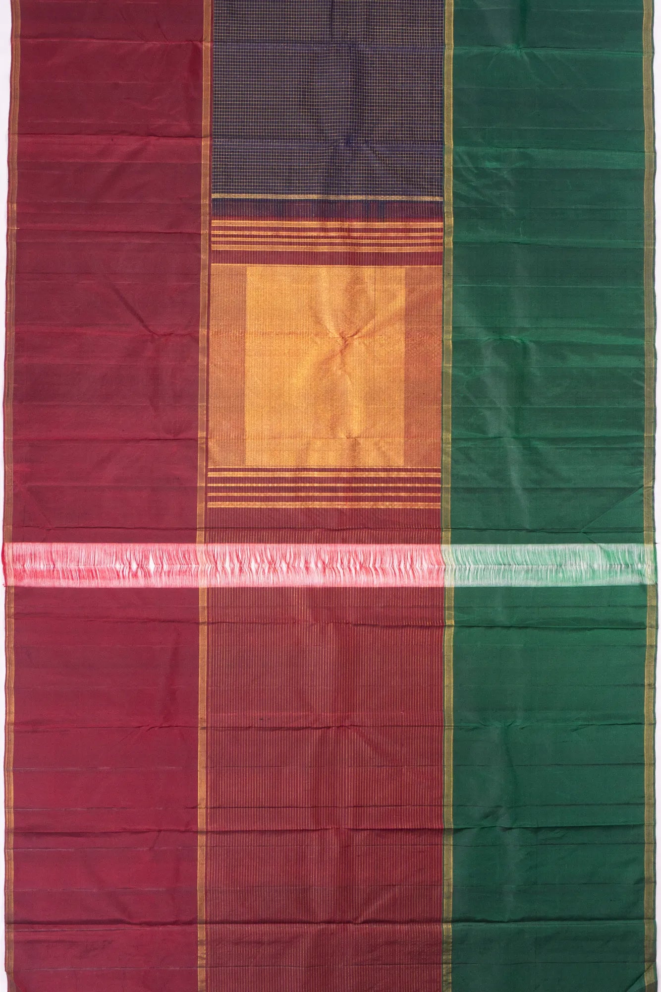 classic-kanchipuram-silk-half-n-half-dark-blue-saree-with-ganga-jamuna-border-1215825608