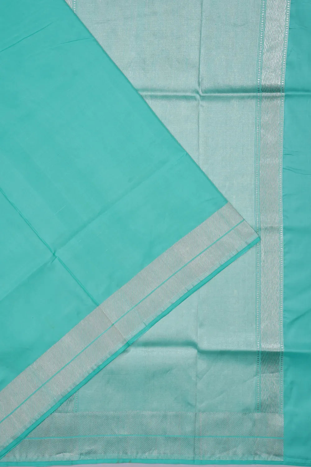 Banarasi Silk Butta Sky Blue Saree