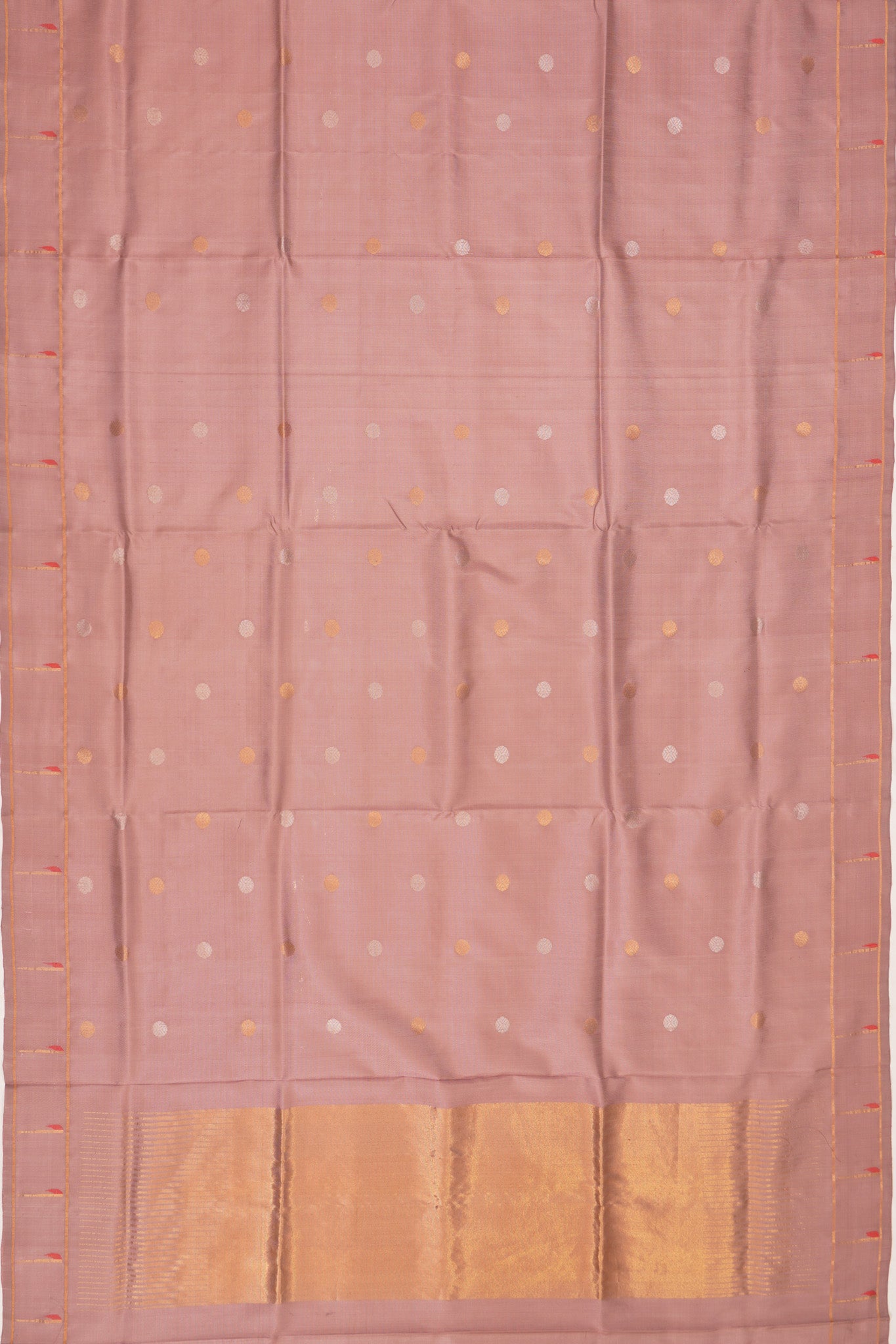 Uppada Silk Butta Lilac Saree