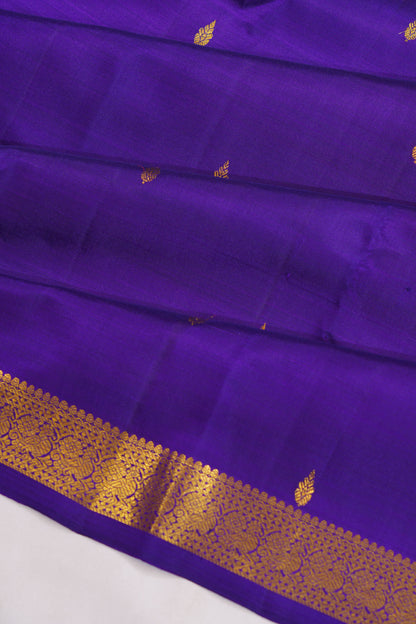 Taranga Kanchi Silk Butta Royal Blue Saree