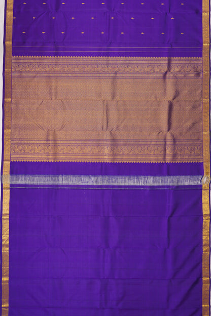 Taranga Kanchi Silk Butta Royal Blue Saree