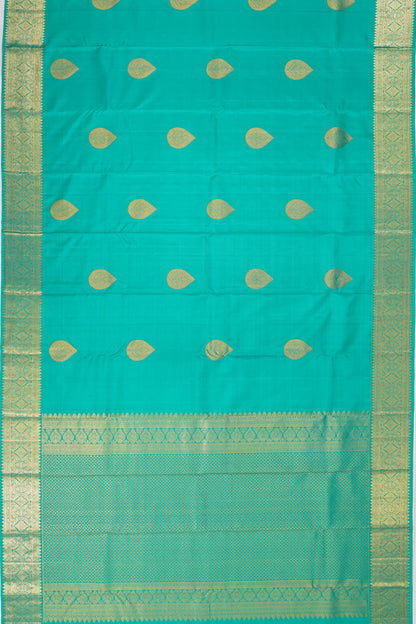Taranga Kanchi Silk Butta Sky Blue Saree