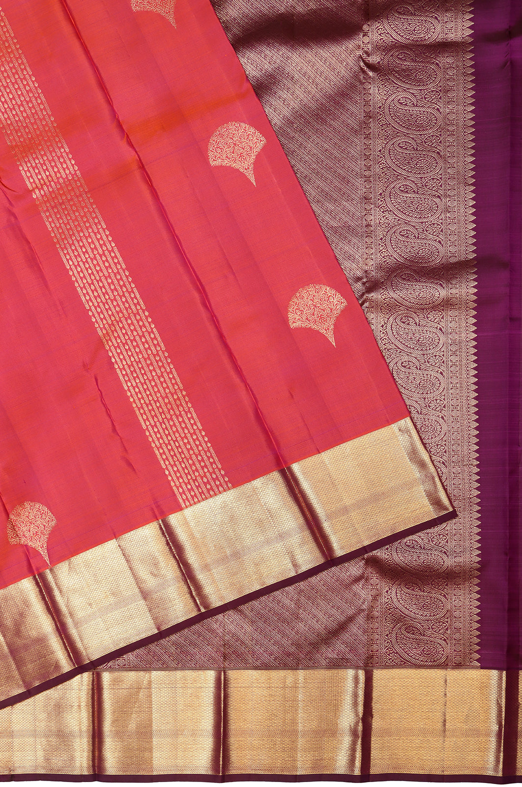 Taranga Kanchi Silk Butta Pink Saree