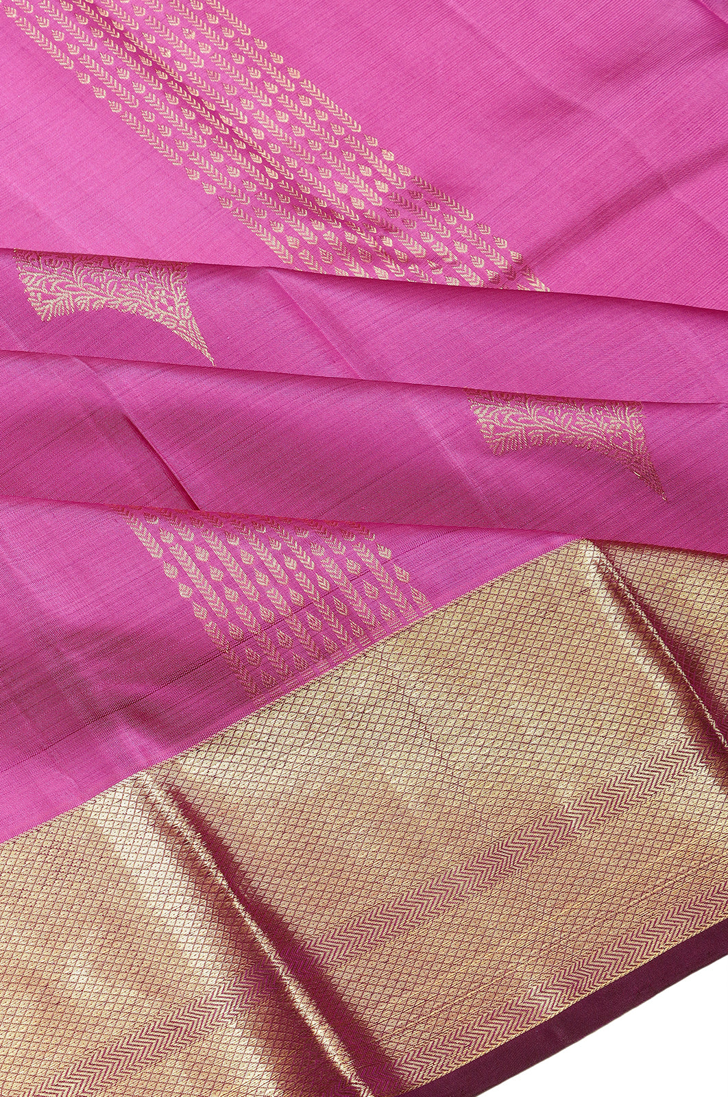 Taranga Kanchi Silk Butta Pink Saree