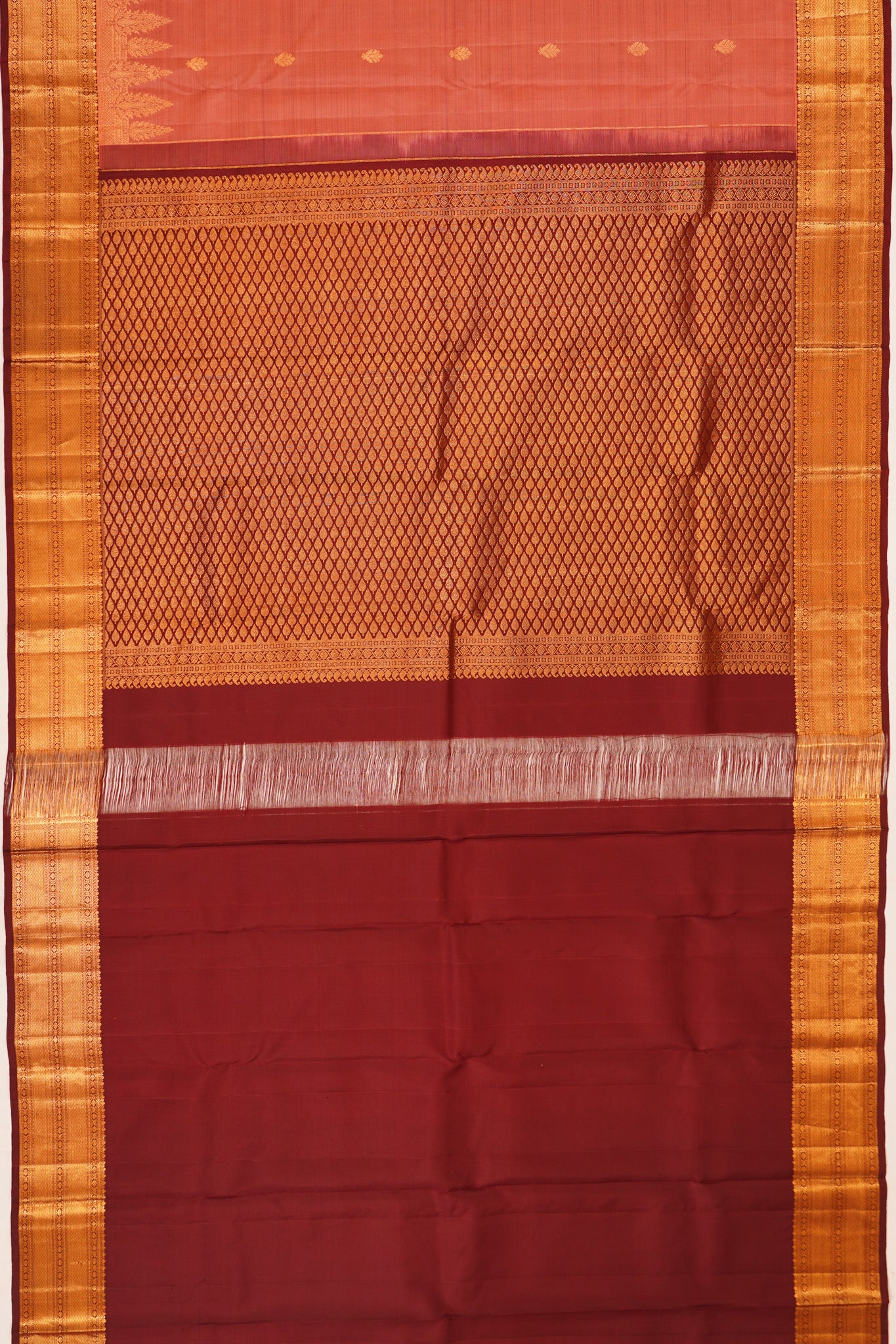 Taranga Kanchi Silk Butta Pink Saree