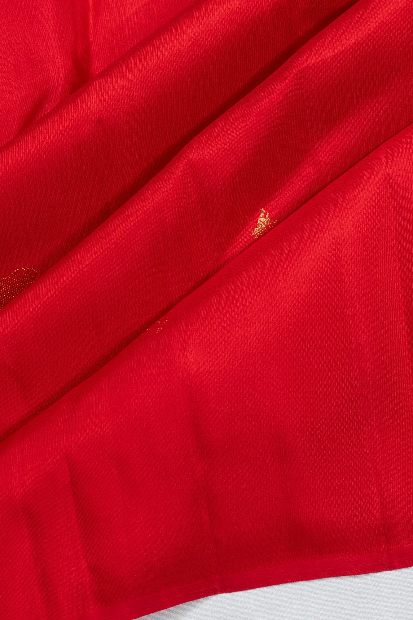Kanchipuram Silk Butta Red Saree