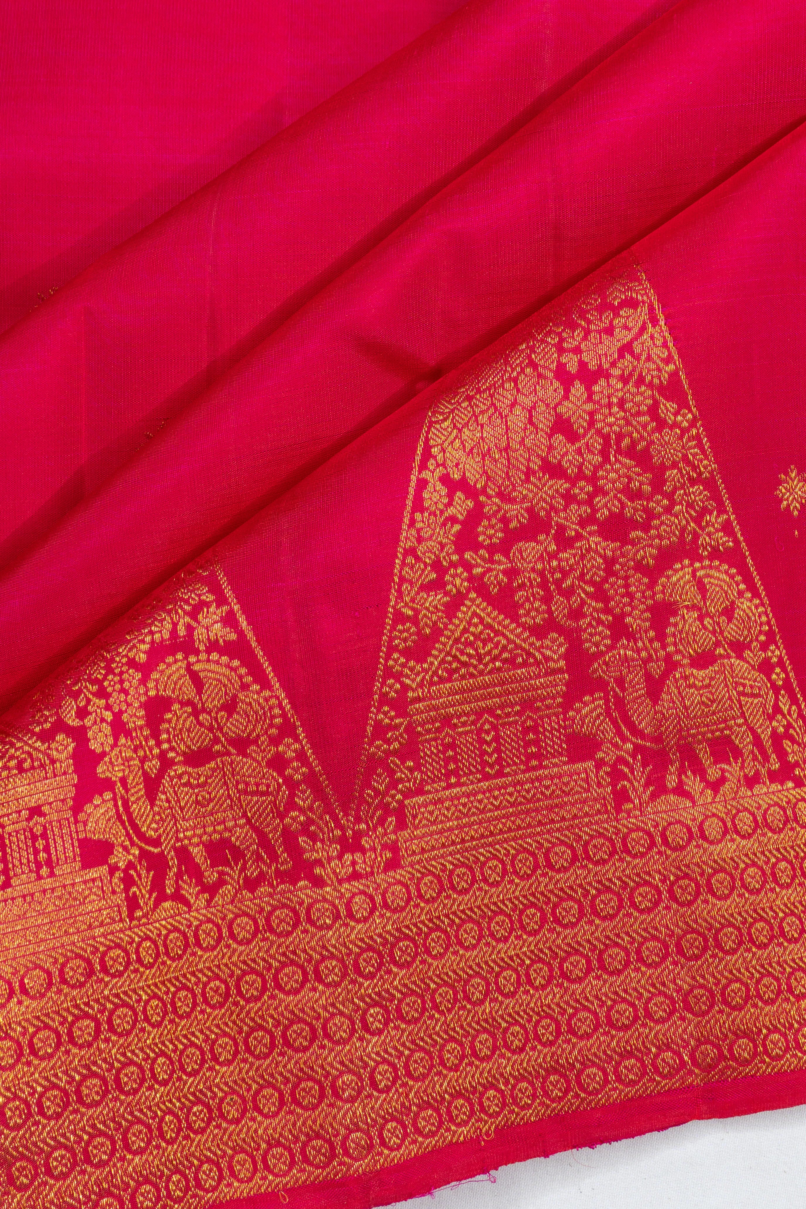 Taranga Kanchi Silk Butta Pink Saree