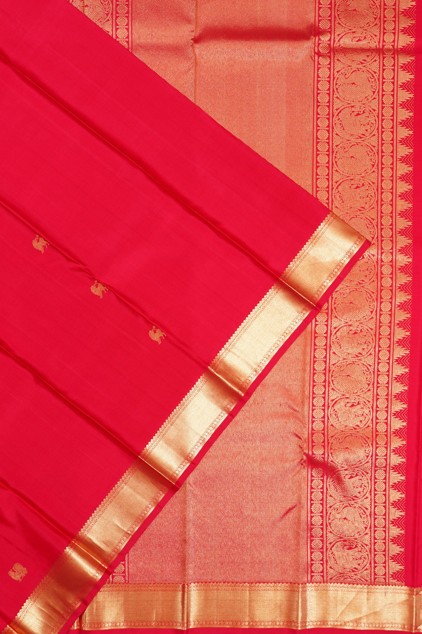 Taranga Kanchi Silk Butta Pink Saree