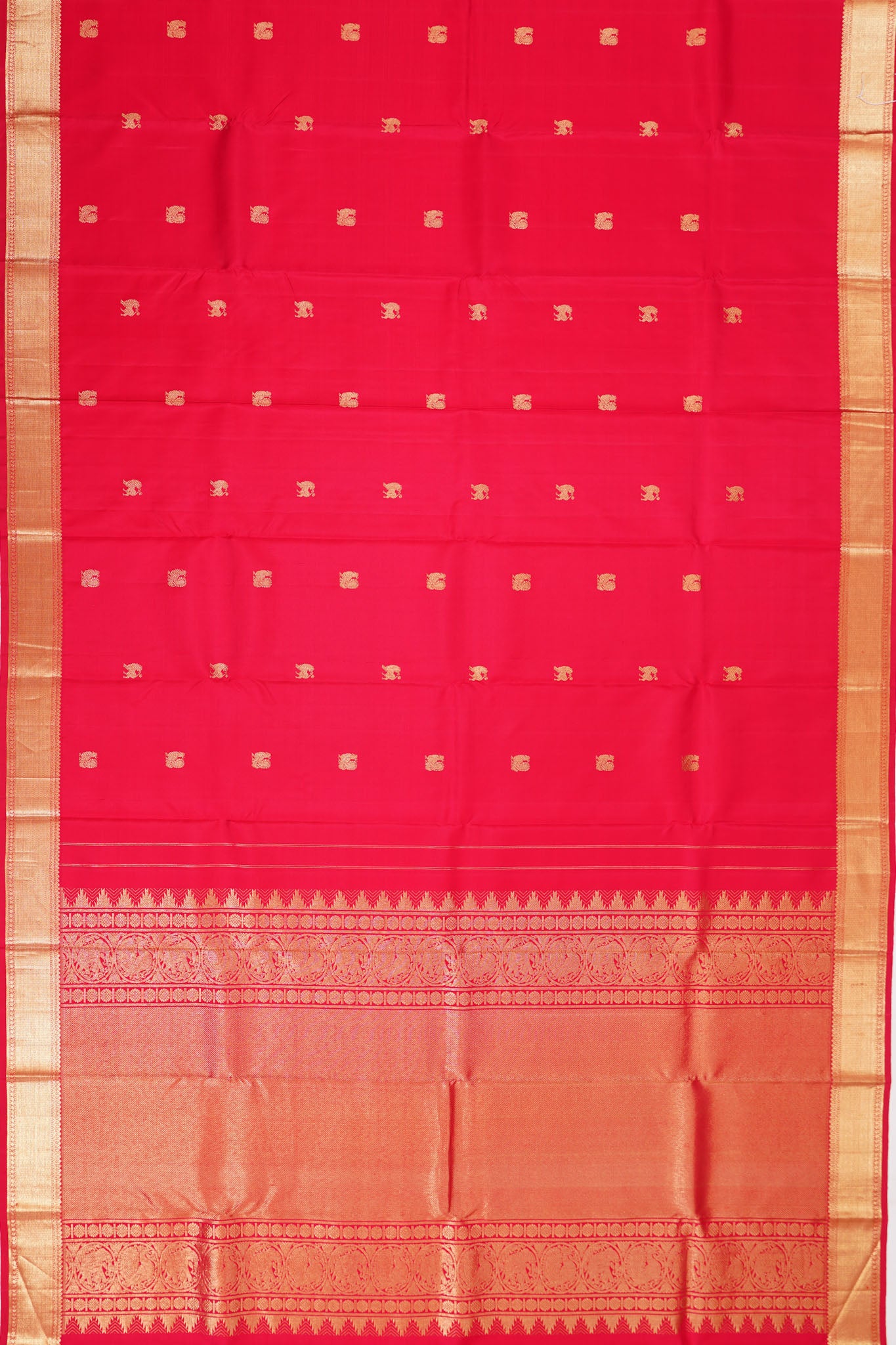 Taranga Kanchi Silk Butta Pink Saree