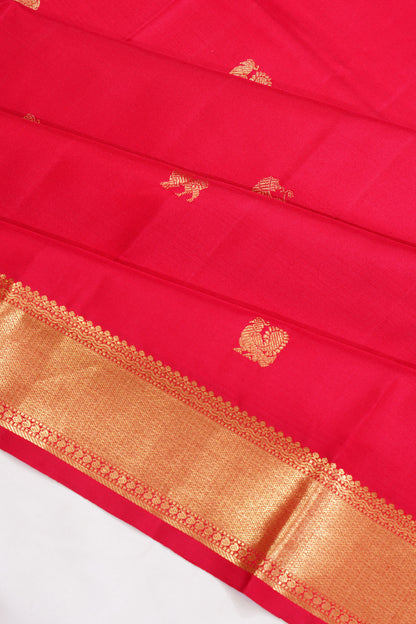Taranga Kanchi Silk Butta Pink Saree