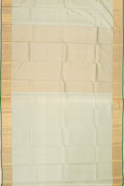 Kanchipuram Silk Butta Pastel Green Saree