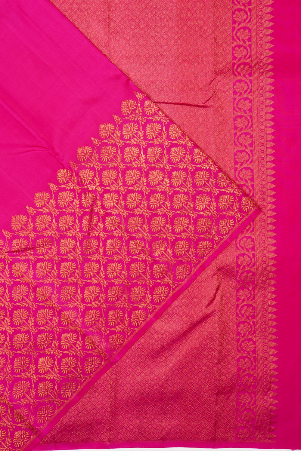 Taranga Kanchi Silk Butta Rani Pink Saree