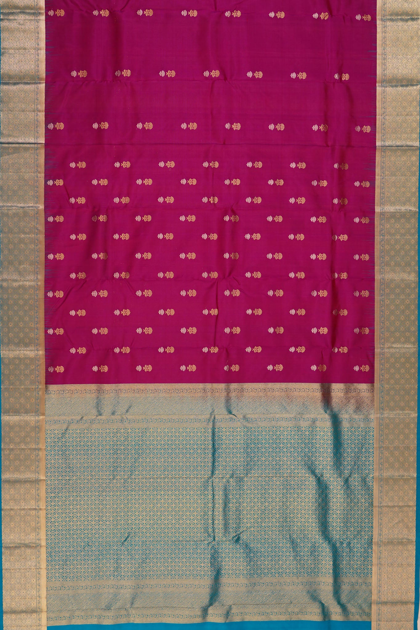 Taranga Kanchi Silk Butta Pink Saree