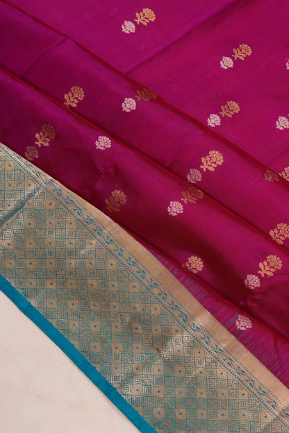 Taranga Kanchi Silk Butta Pink Saree