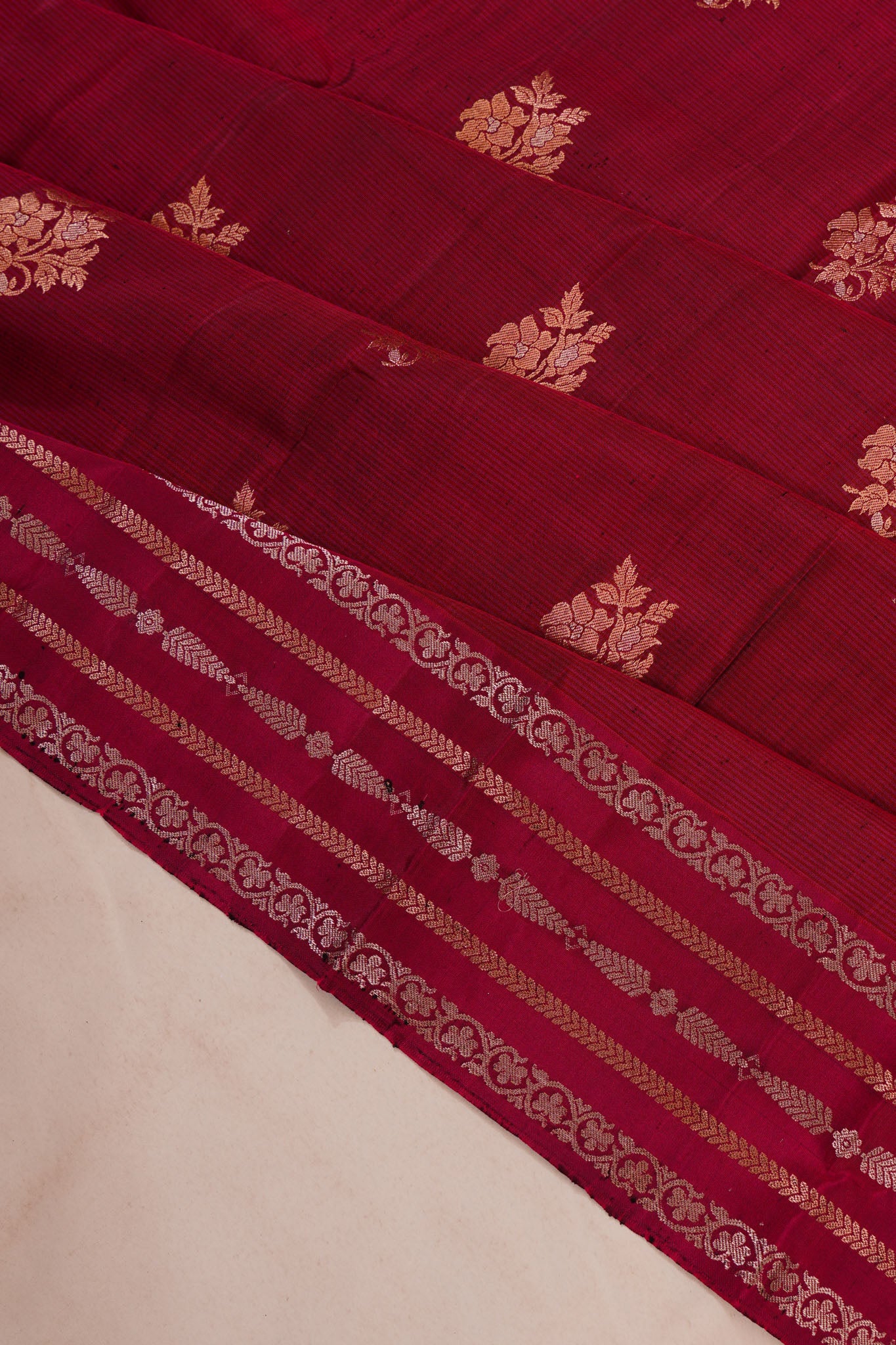 Taranga Kanchi Silk Butta Pink Saree