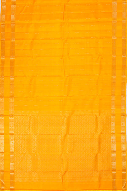 Taranga Kanchi Silk Butta Yellow Saree