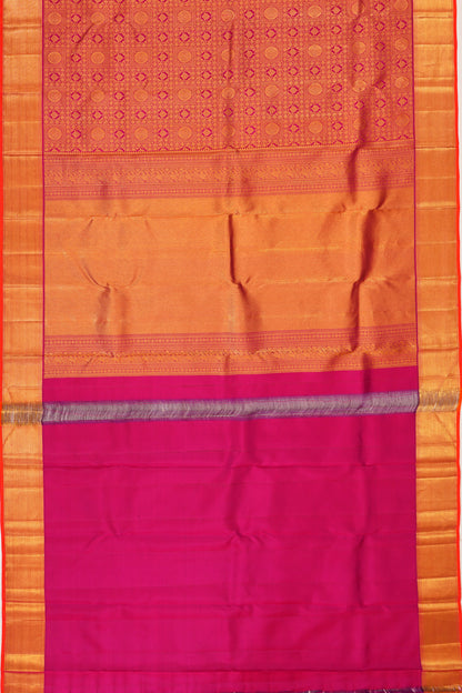 Taranga Kanchi Silk Brocade Pink Saree