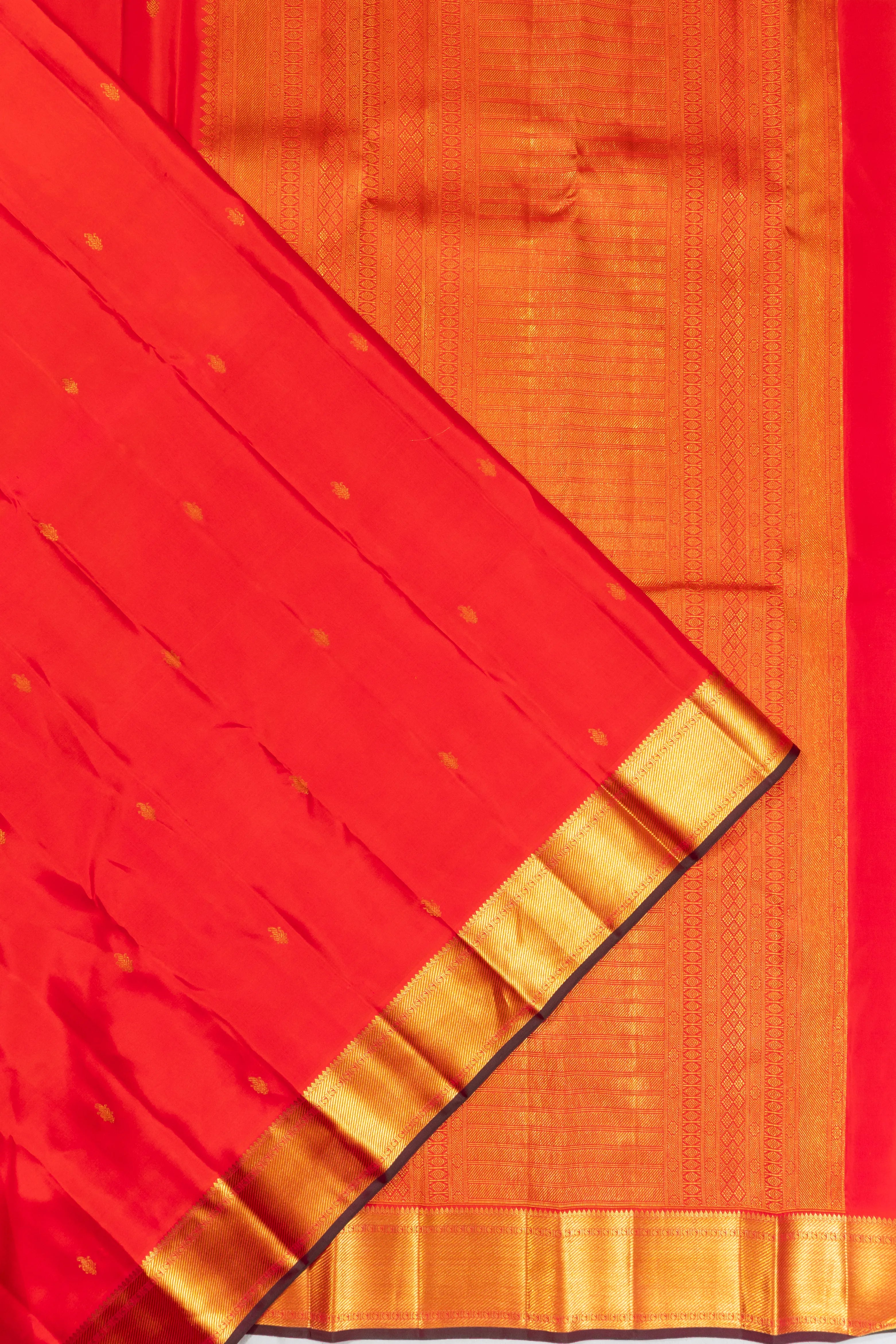 Classic Kanchipuram Silk Butta Pink Saree